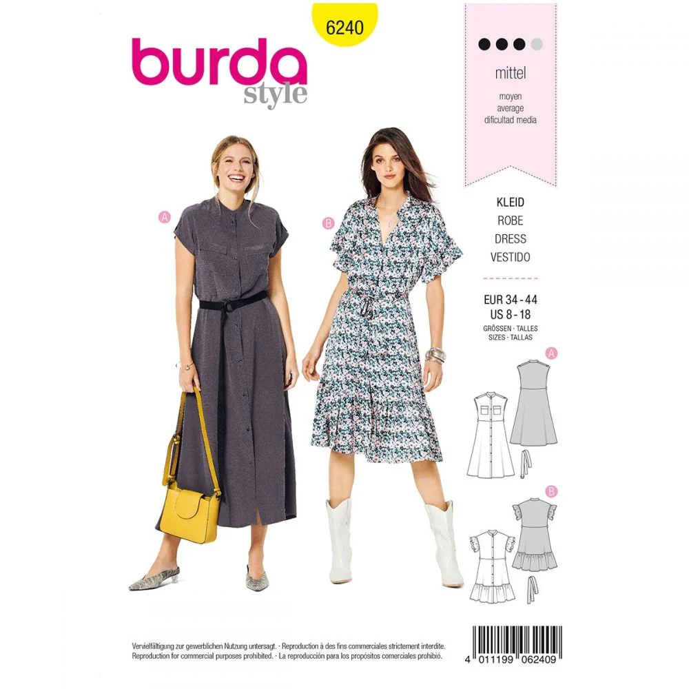 Burda Dresses 6240 - Image 2