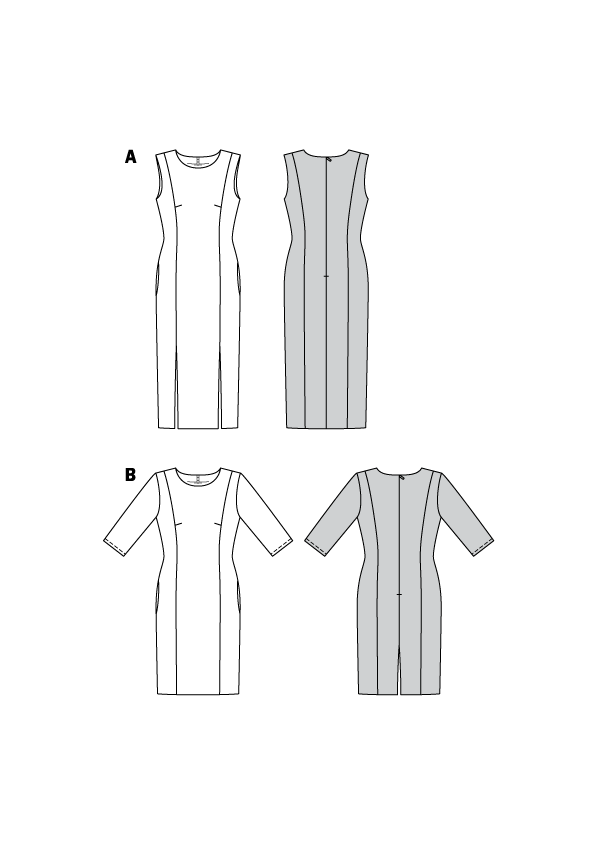 Burda Dresses 6418 - Image 4