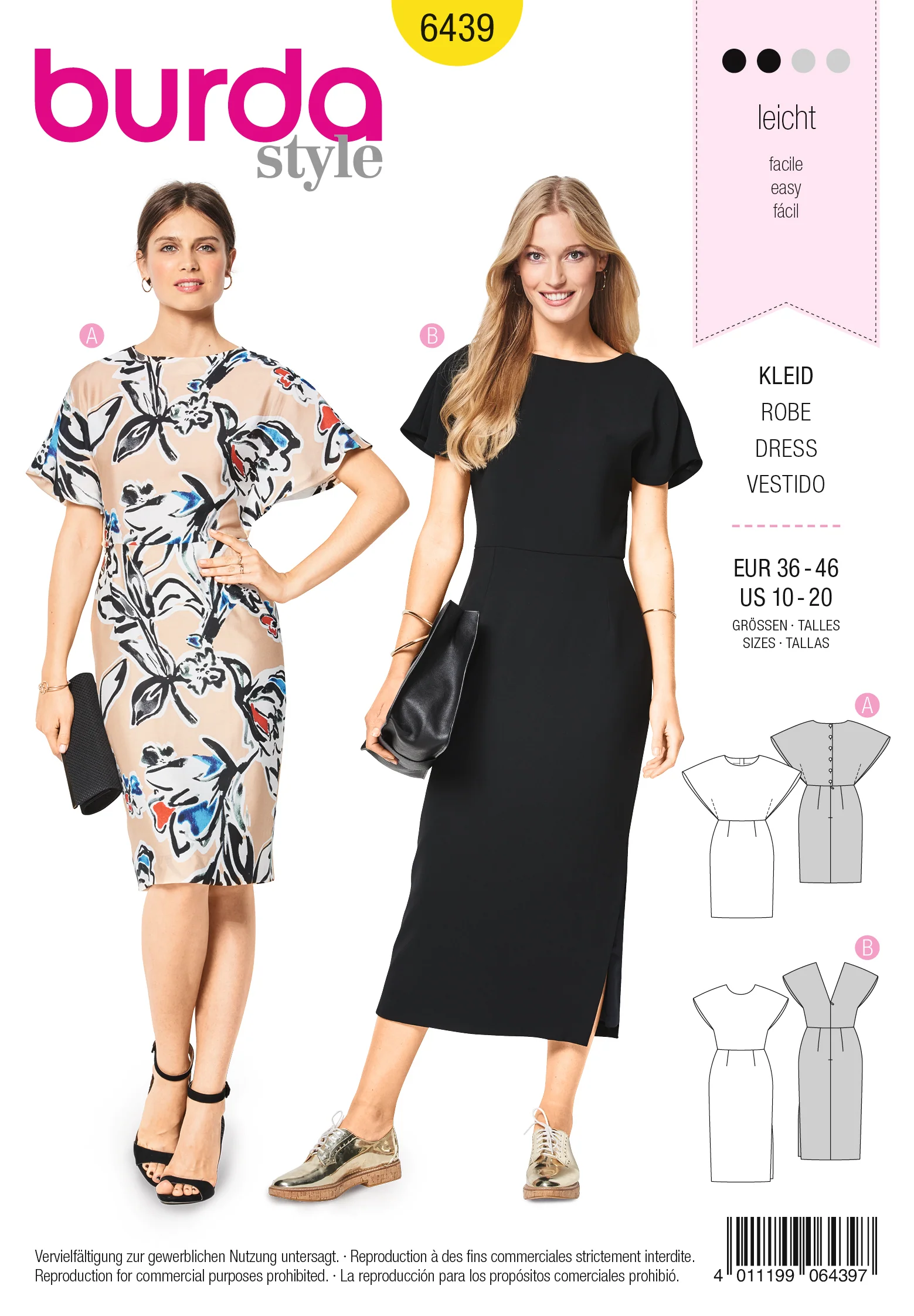 Burda Dresses 6439 - Image 2
