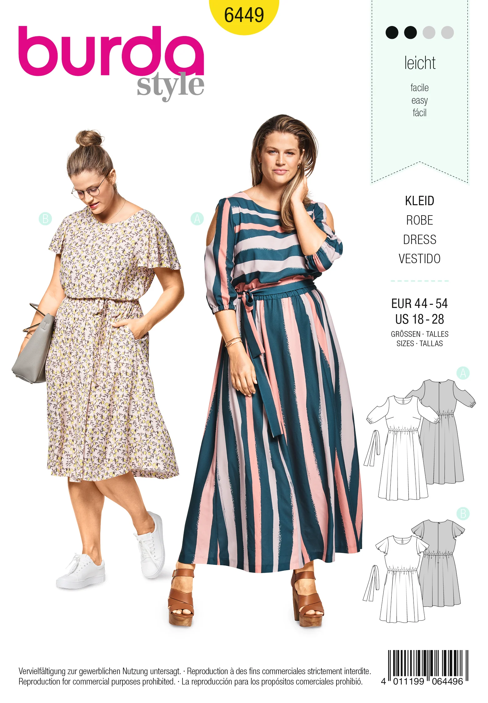 Burda Dresses 6449 - Image 2