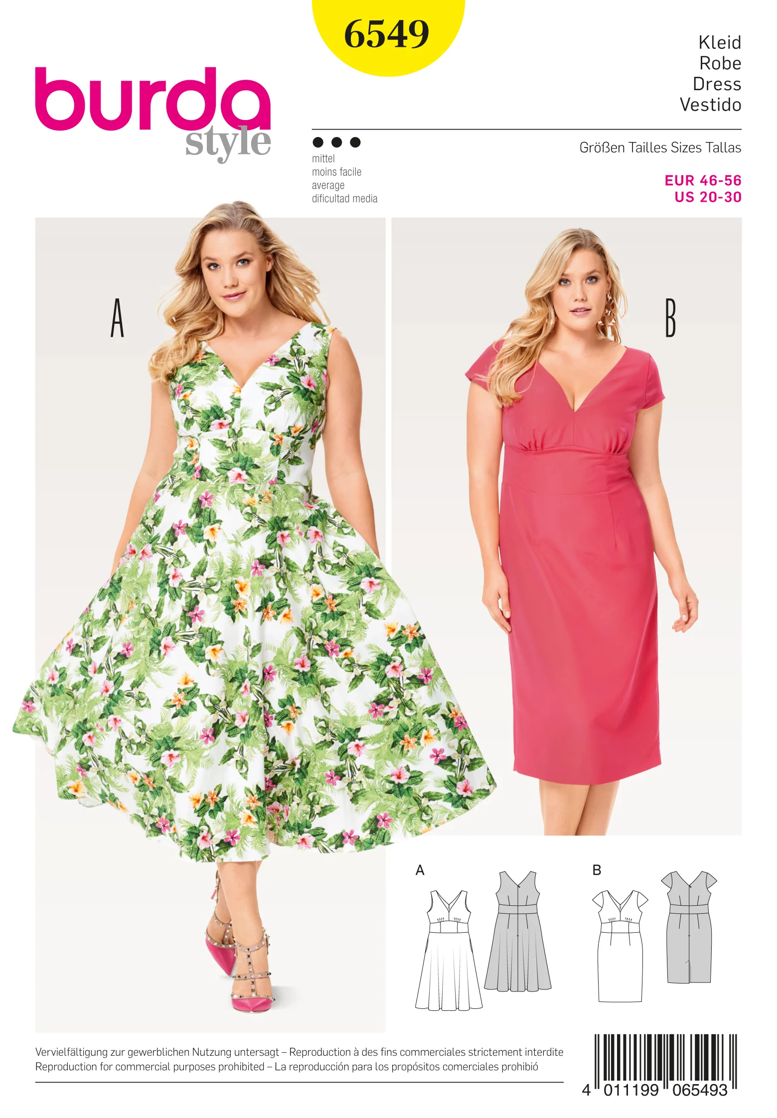 Burda Dresses 6549 - Image 2