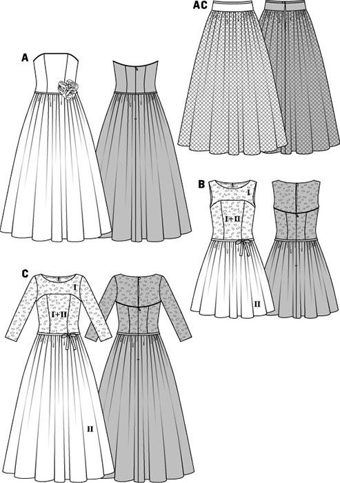 Burda Evening and Bridal Wear 6776 - Image 5