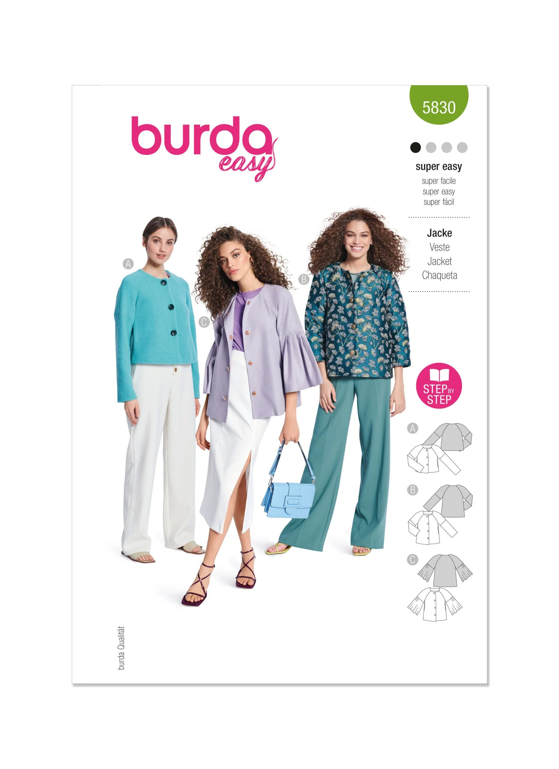 Burda Jacket 5830 - Image 2