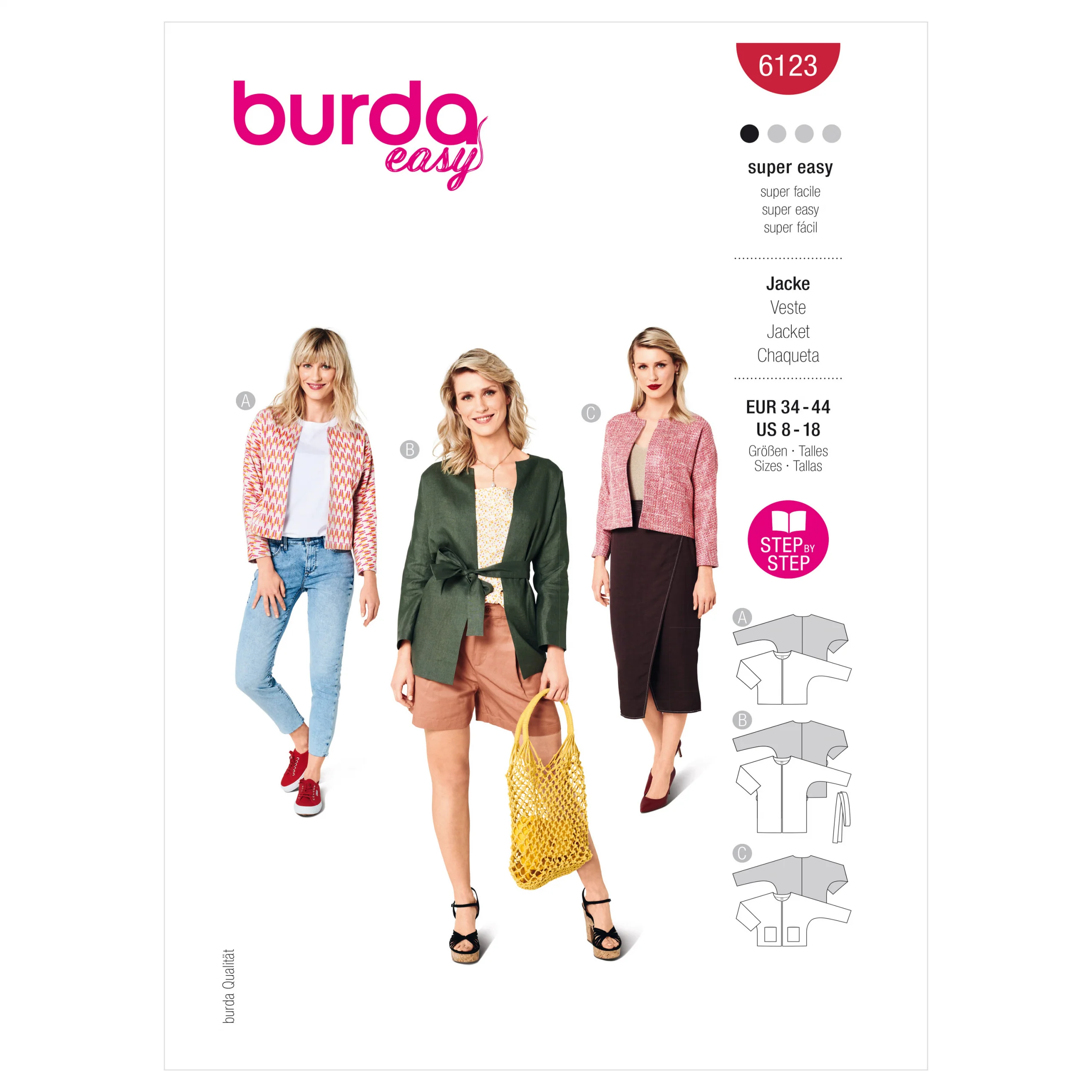 Burda Jacket 6123 - Image 2