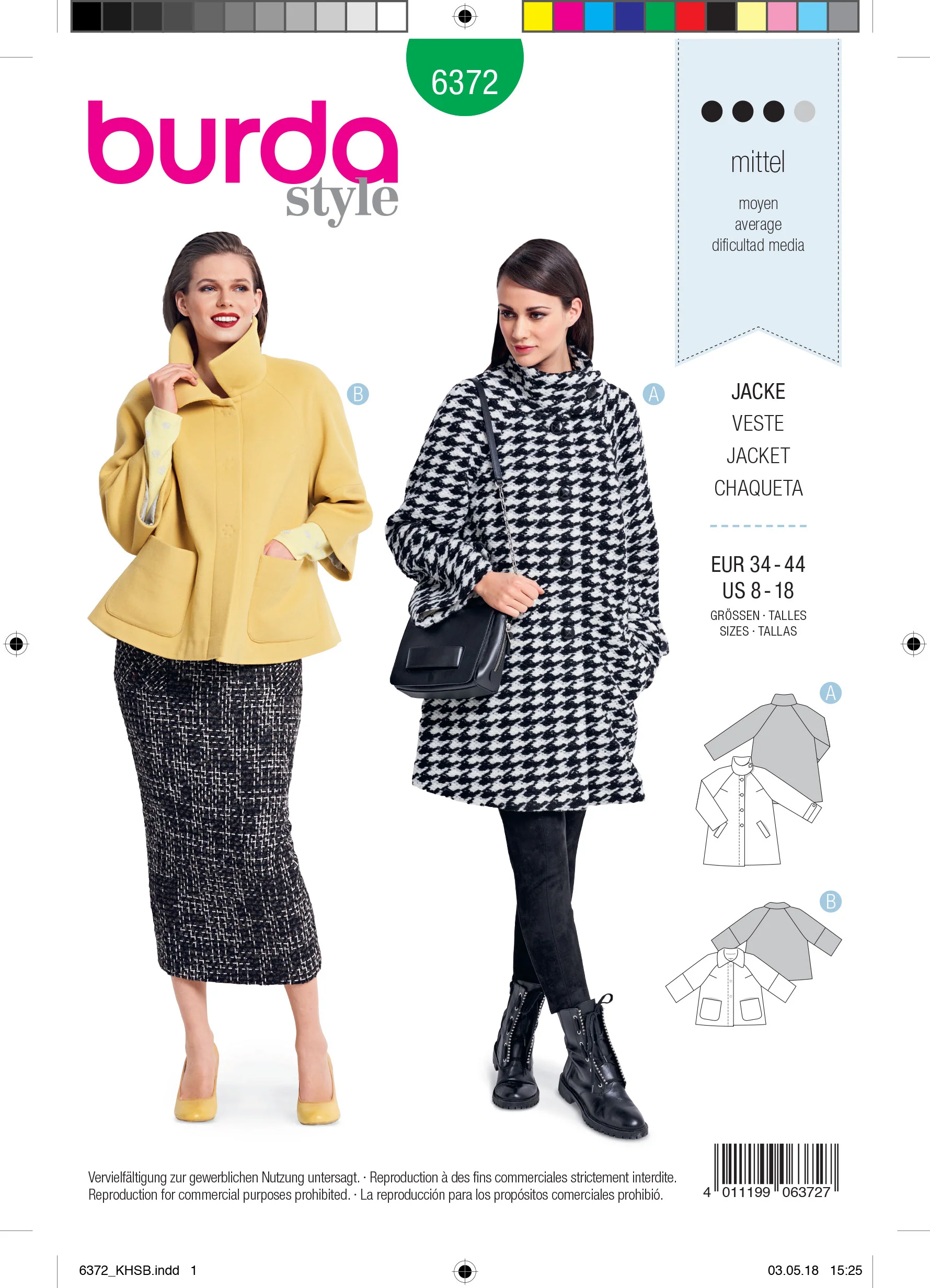 Burda Jackets 6372 - Image 2