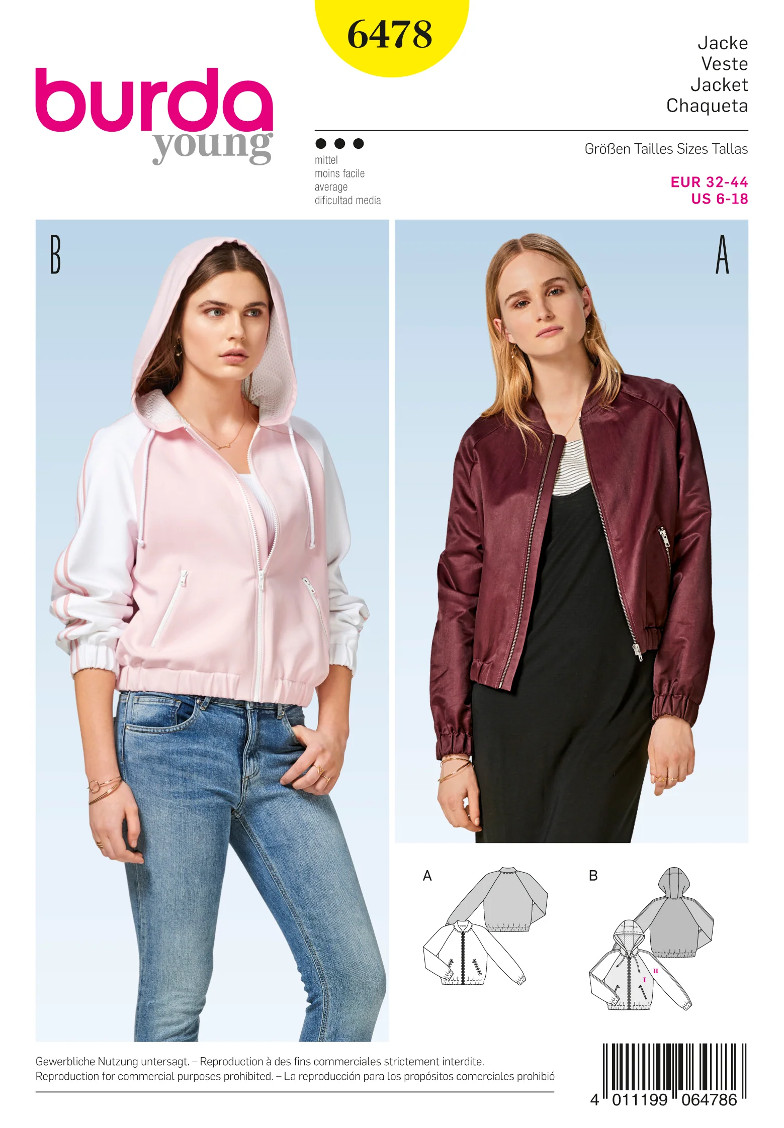 Burda Jackets 6478 - Image 2