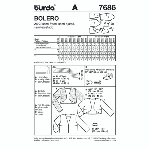 Burda Jackets 7700 - Image 10