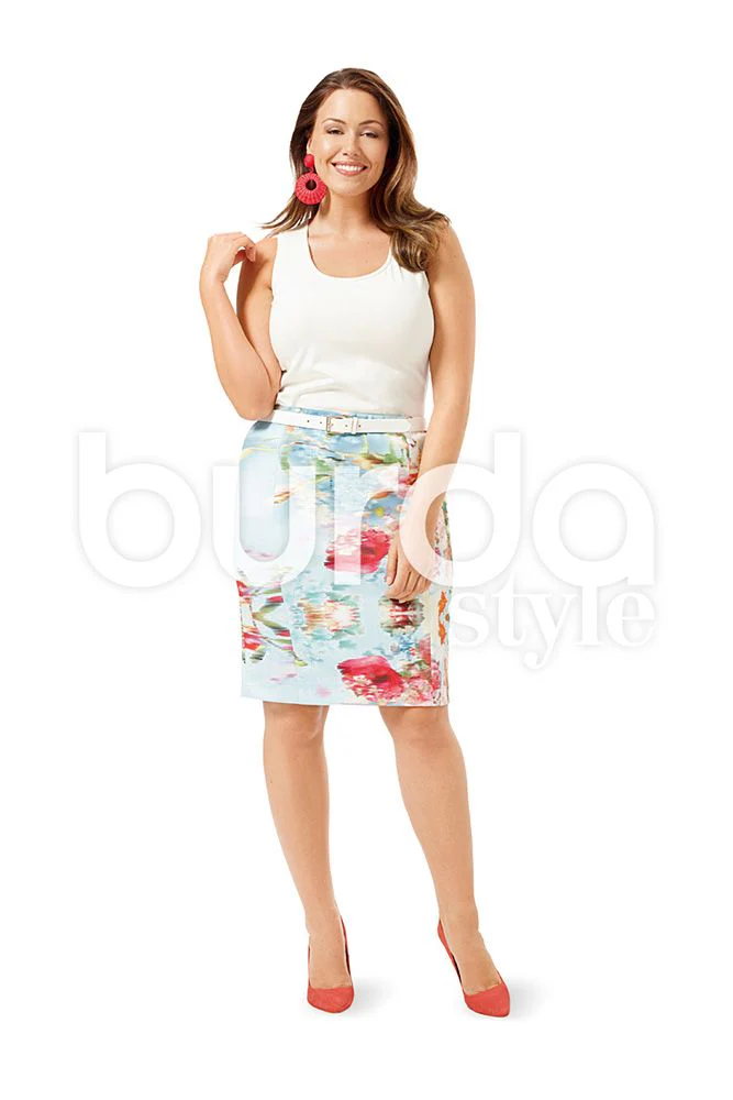 Burda Jersey Dress and Tops 6672 - Image 5