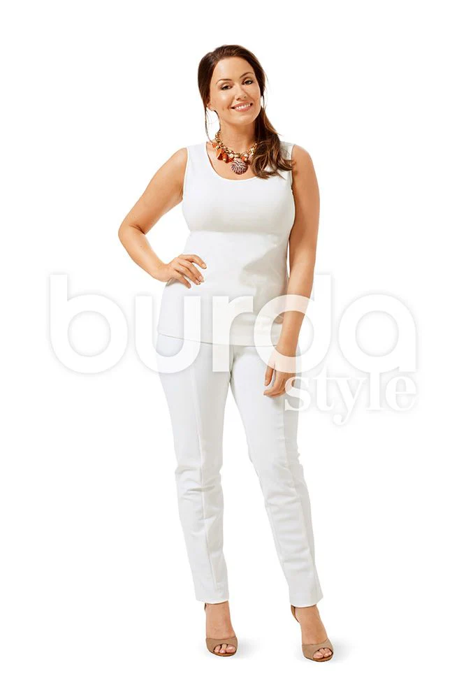 Burda Jersey Dress and Tops 6672 - Image 6