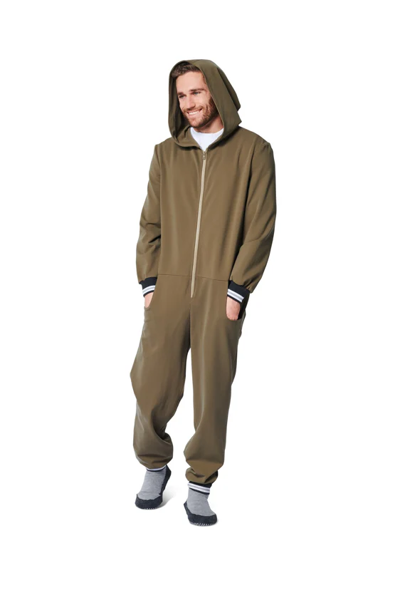 Burda Men's Jumpsuit or Hooded Onesie 6065 - Image 3