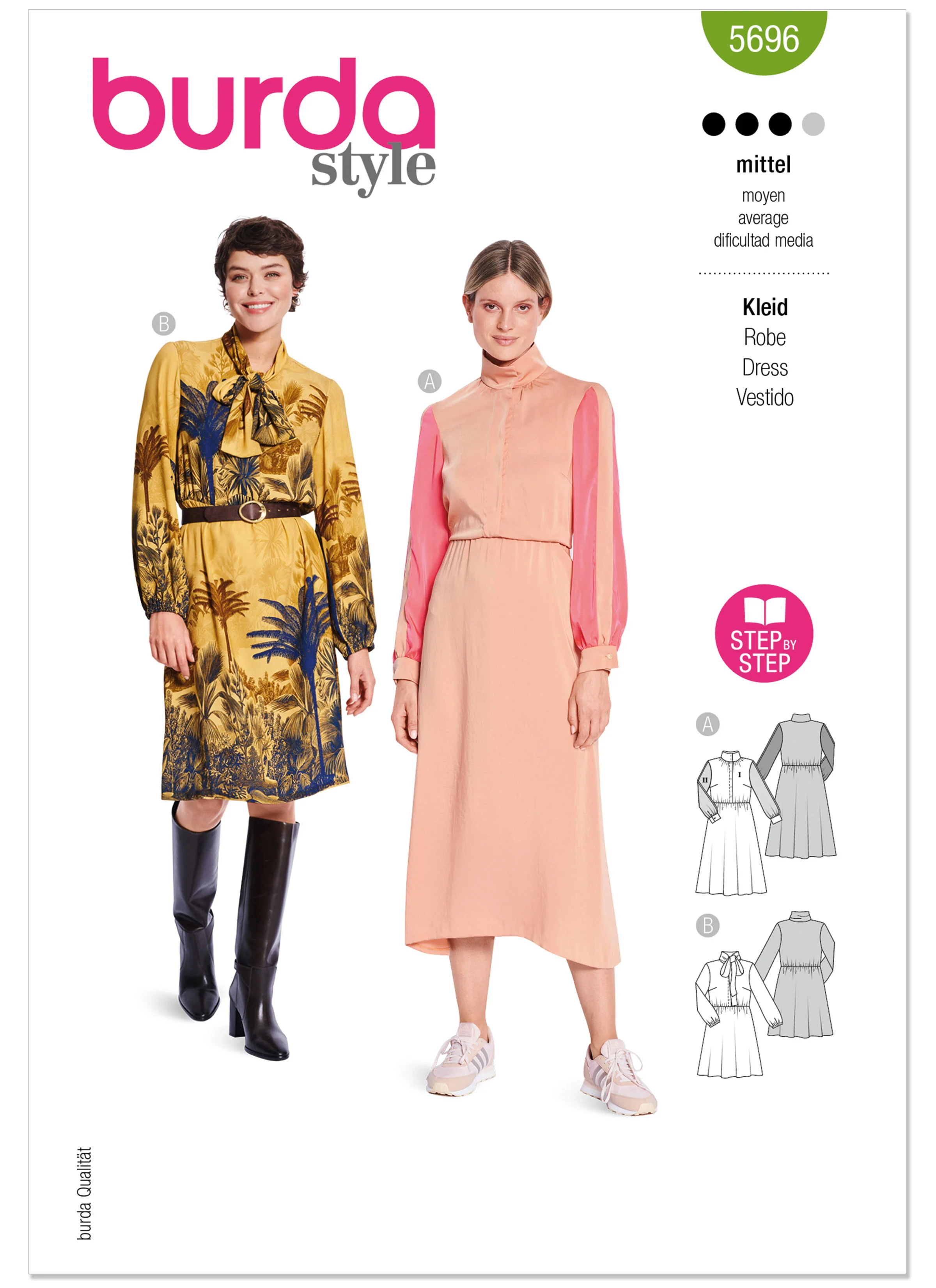 Burda Misses' Dresses 5696 - Image 2