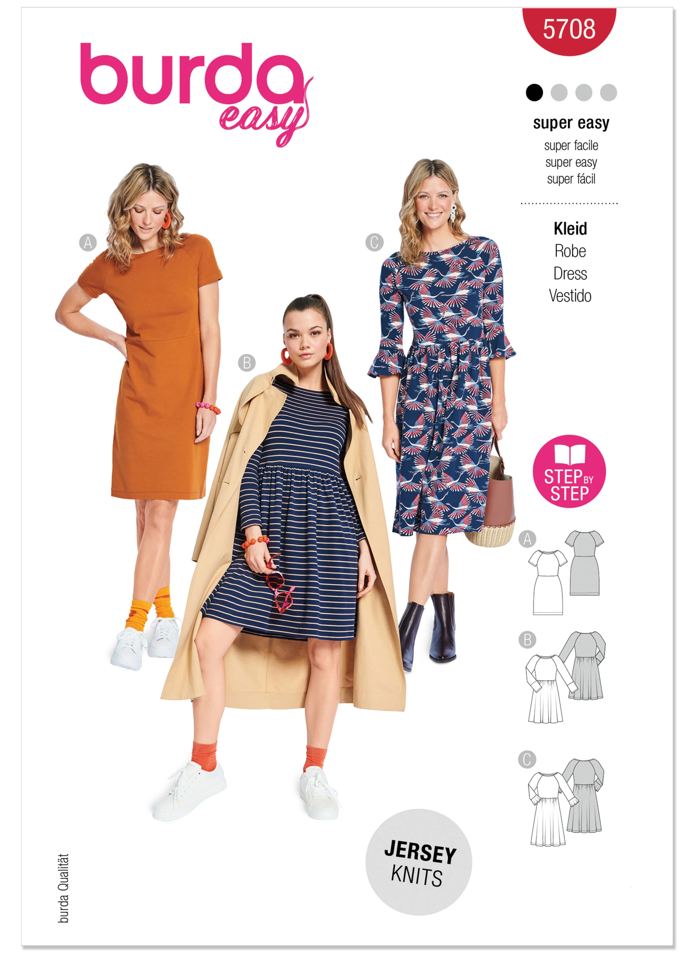 Burda Misses' Dresses 5708 - Image 2
