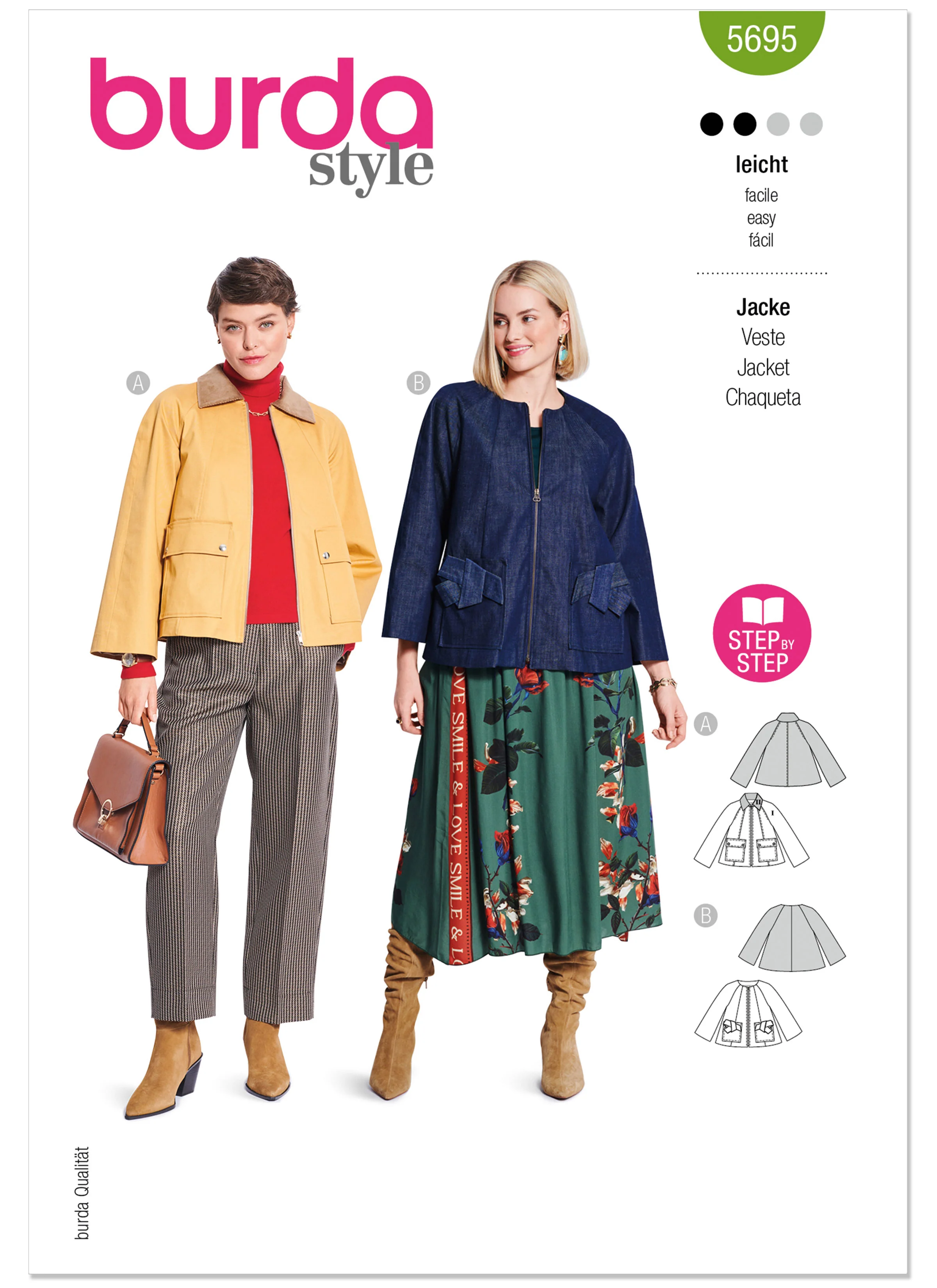 Burda Misses' Jackets 5695 - Image 2