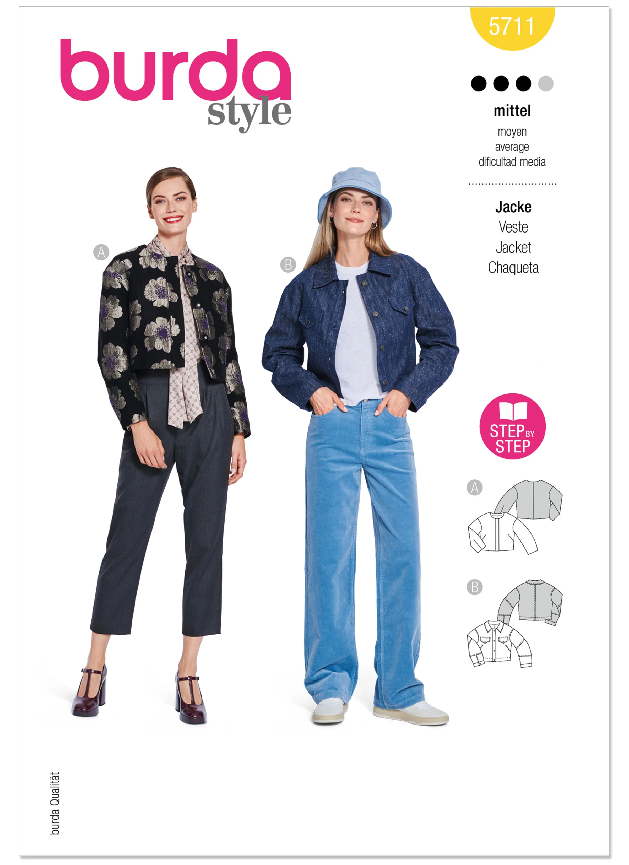 Burda Misses' Jackets 5711 - Image 2