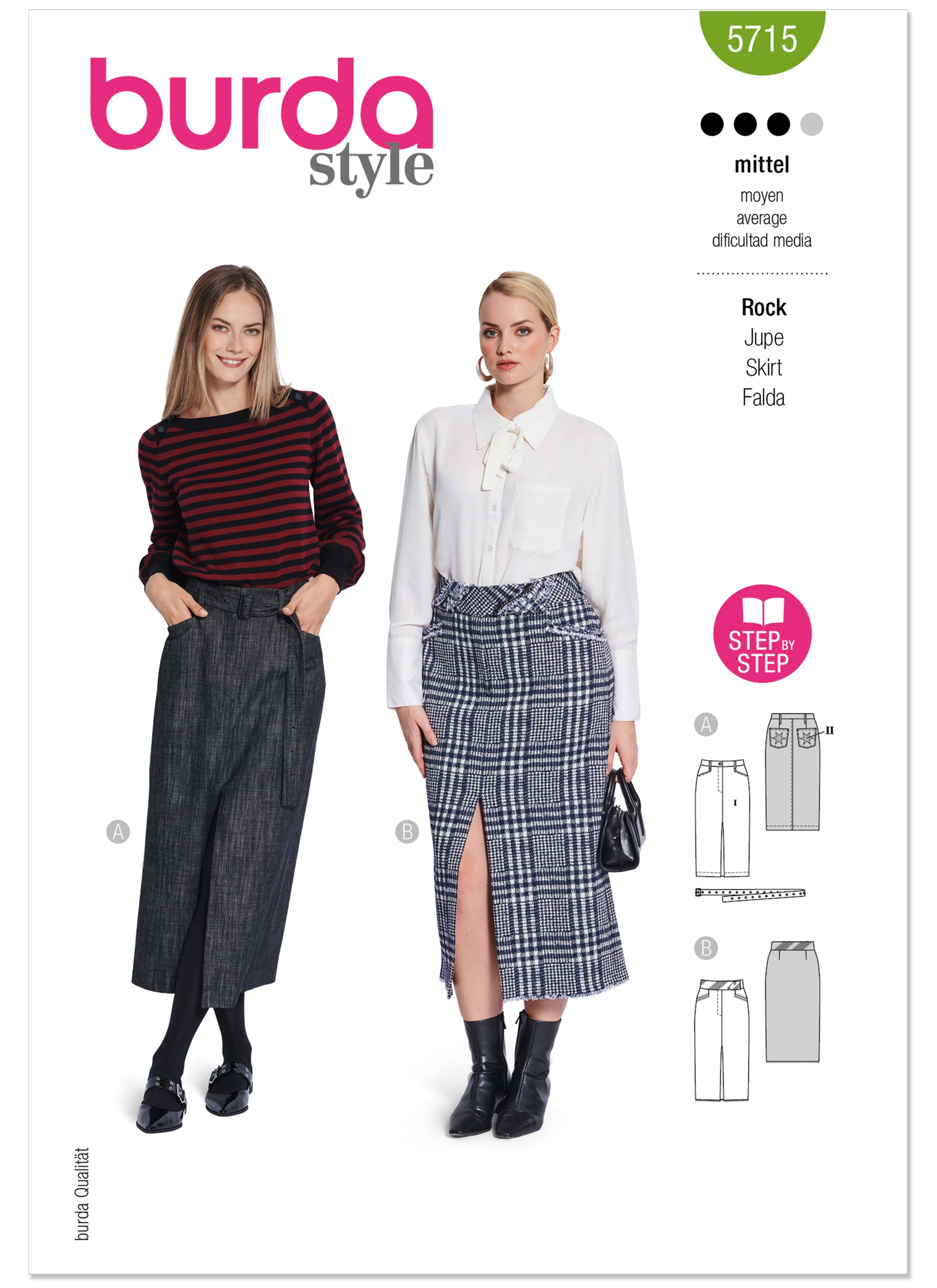 Burda Misses' Skirts 5715 - Image 2
