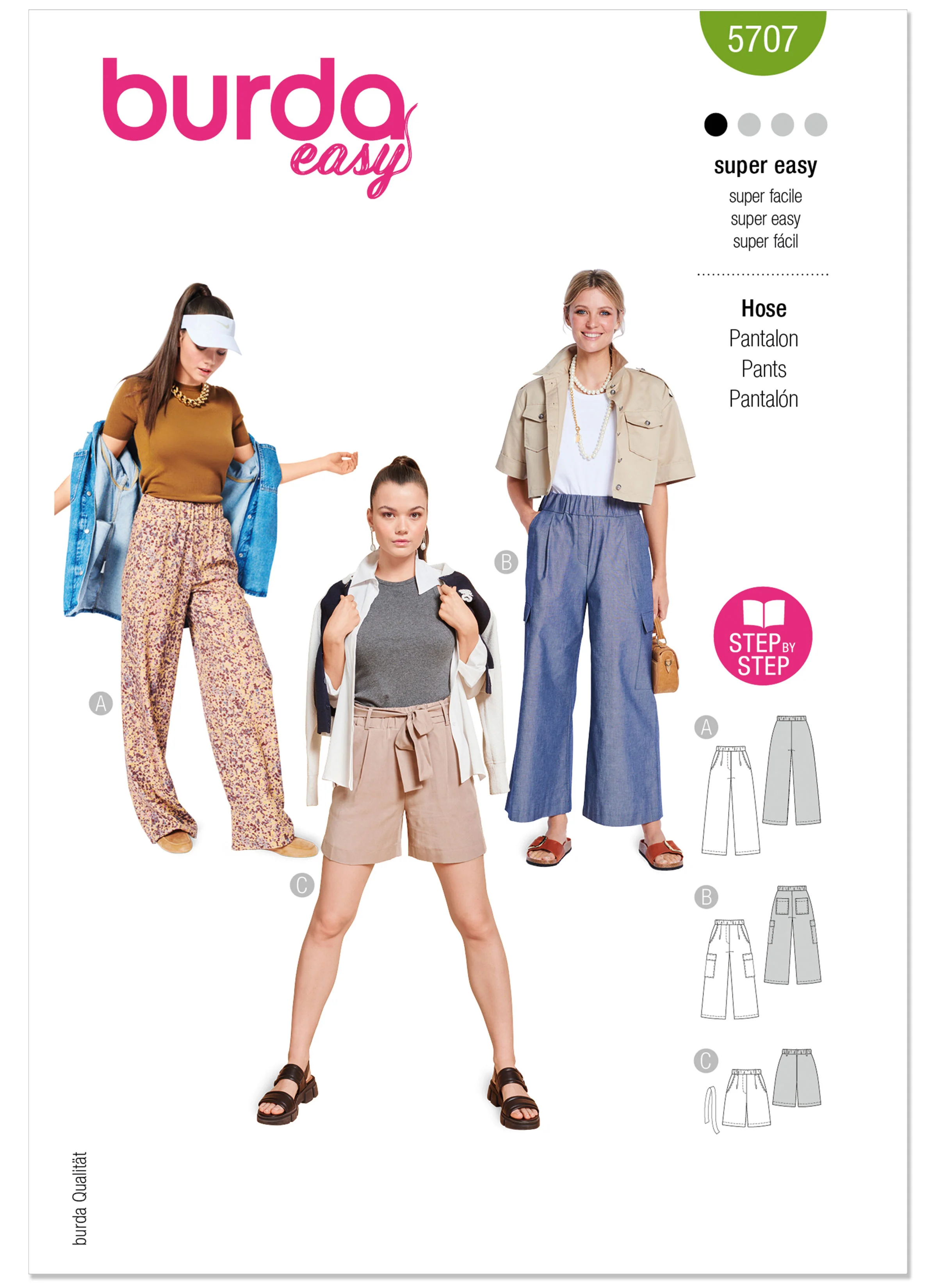 Burda Misses’ Trousers 5707 - Image 2