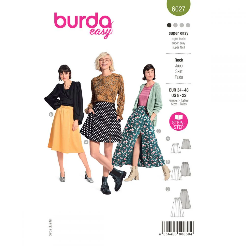 Burda Skirts 6027 - Image 2