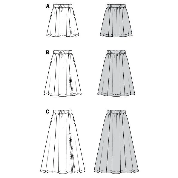 Burda Skirts 6027 - Image 9
