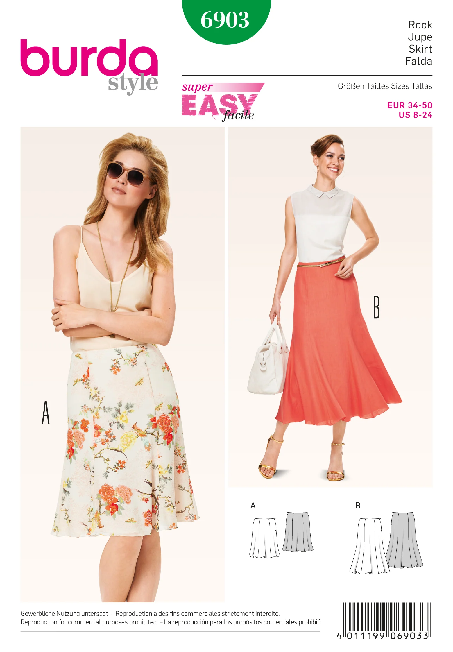 Burda Skirts 6903 - Image 2