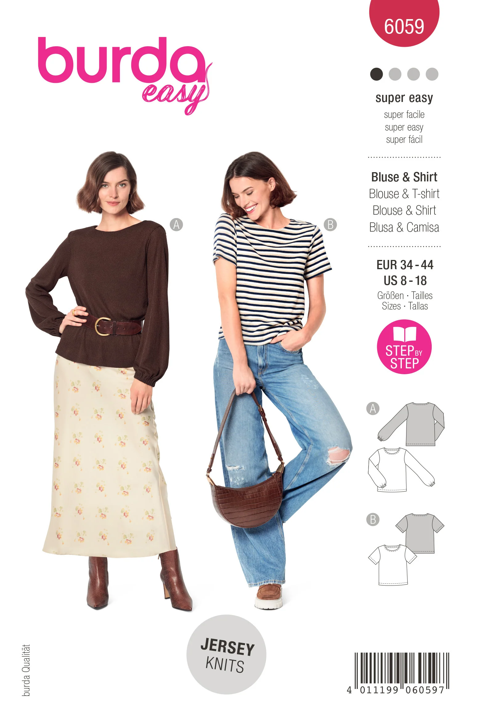 Burda Top 6059 - Image 2
