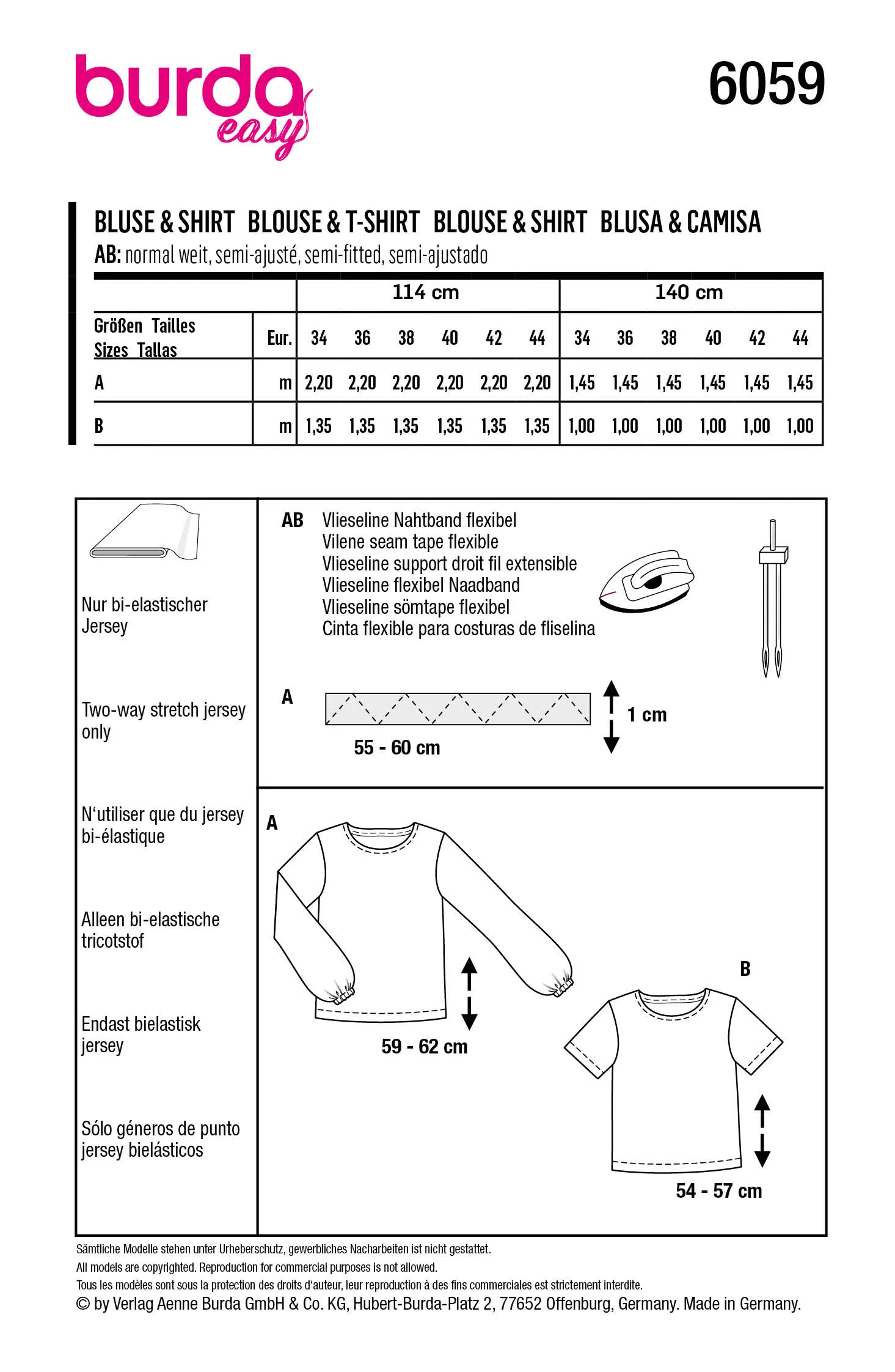 Burda Top 6059 - Image 5