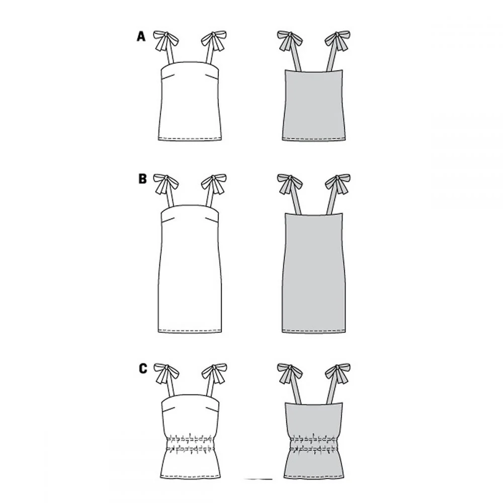 Burda Top and Dress 6121 - Image 8