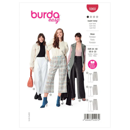 Burda Trousers 5960 - Image 2