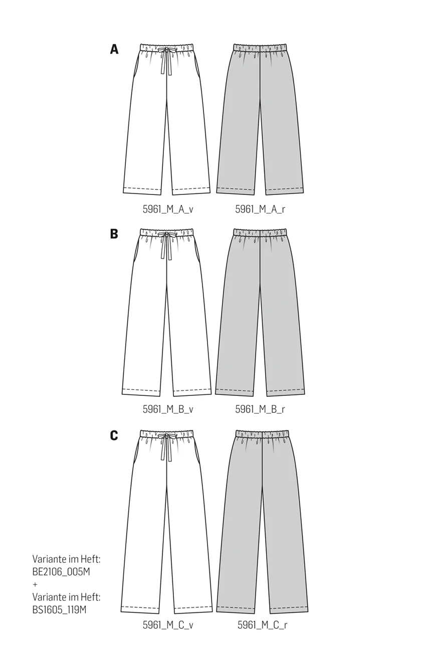 Burda Trousers 5960 - Image 5