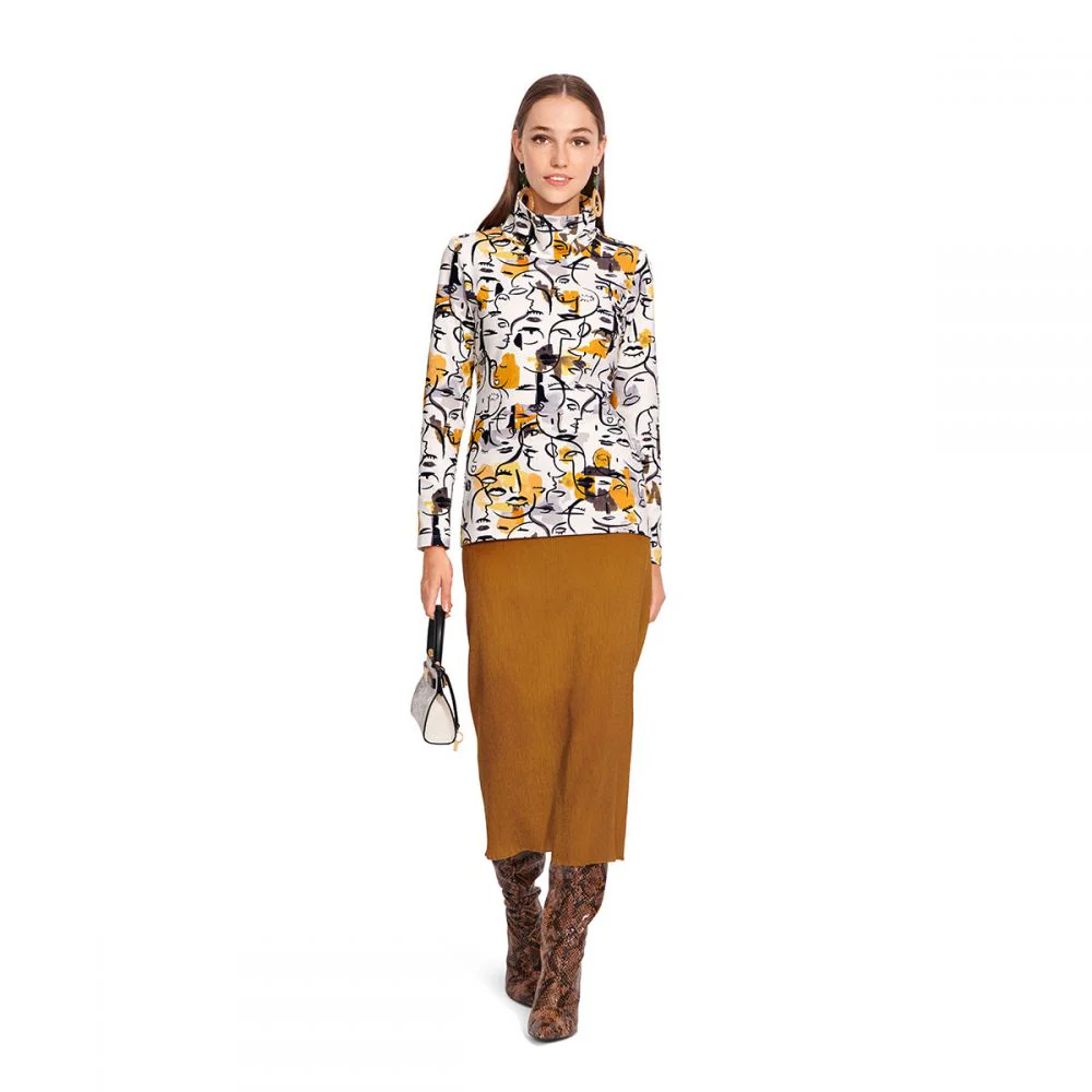 Burda Turtleneck Top 6056 - Image 4