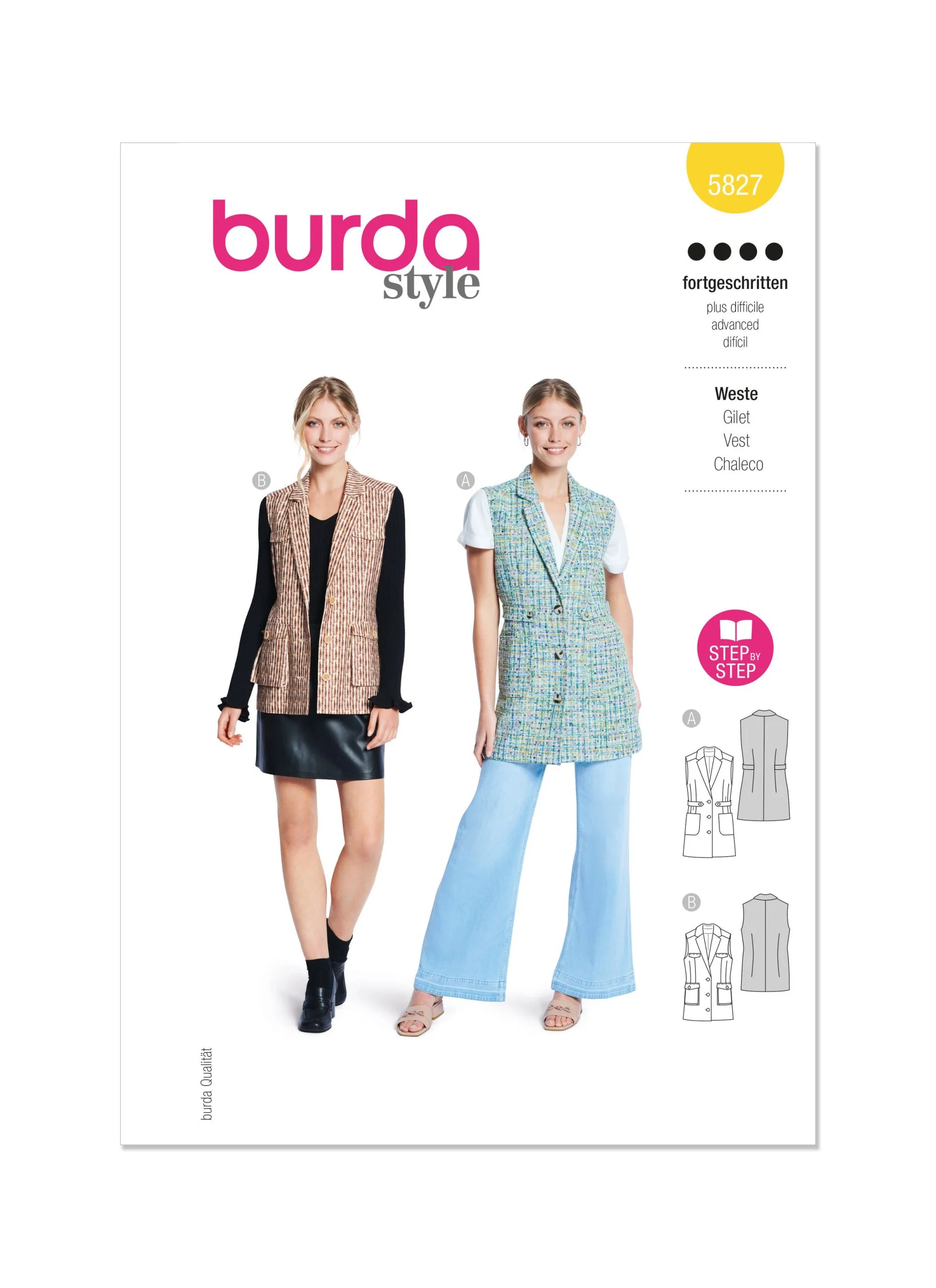 Burda Vest 5827 - Image 2