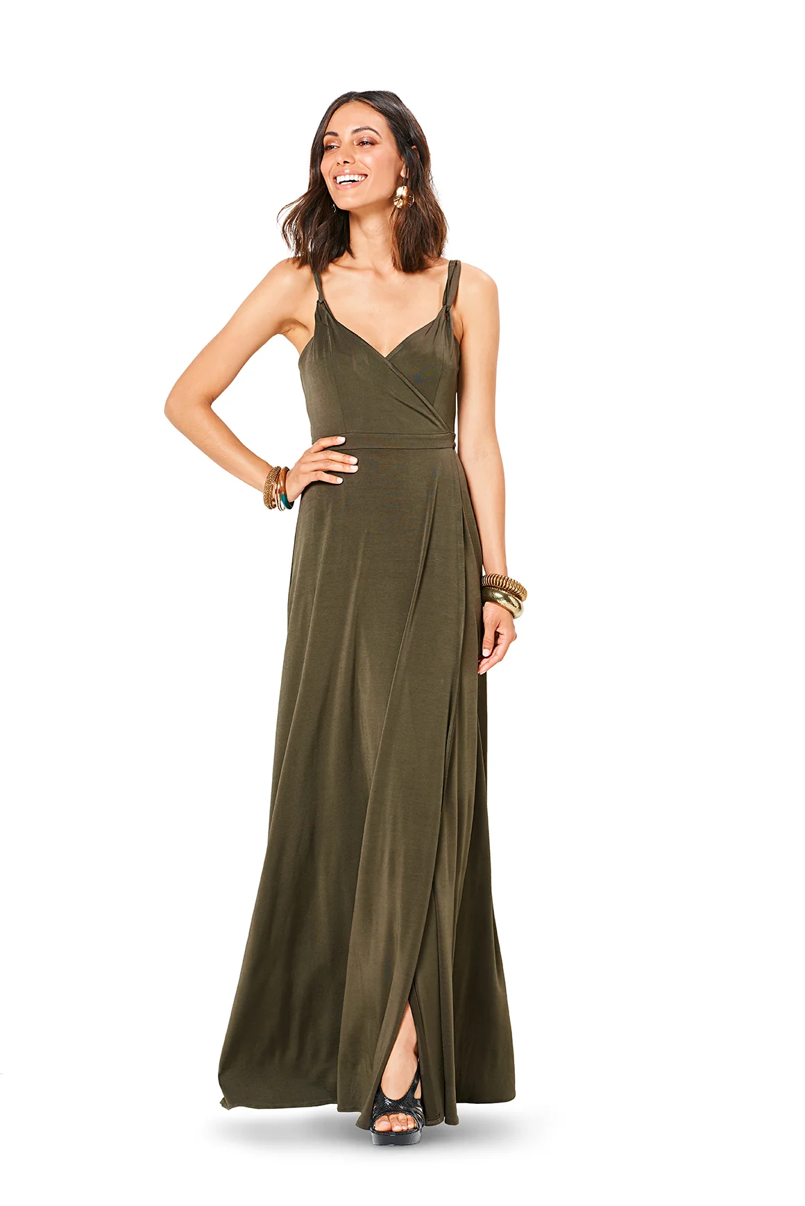 Burda Wrap Dress 6344 - Image 3