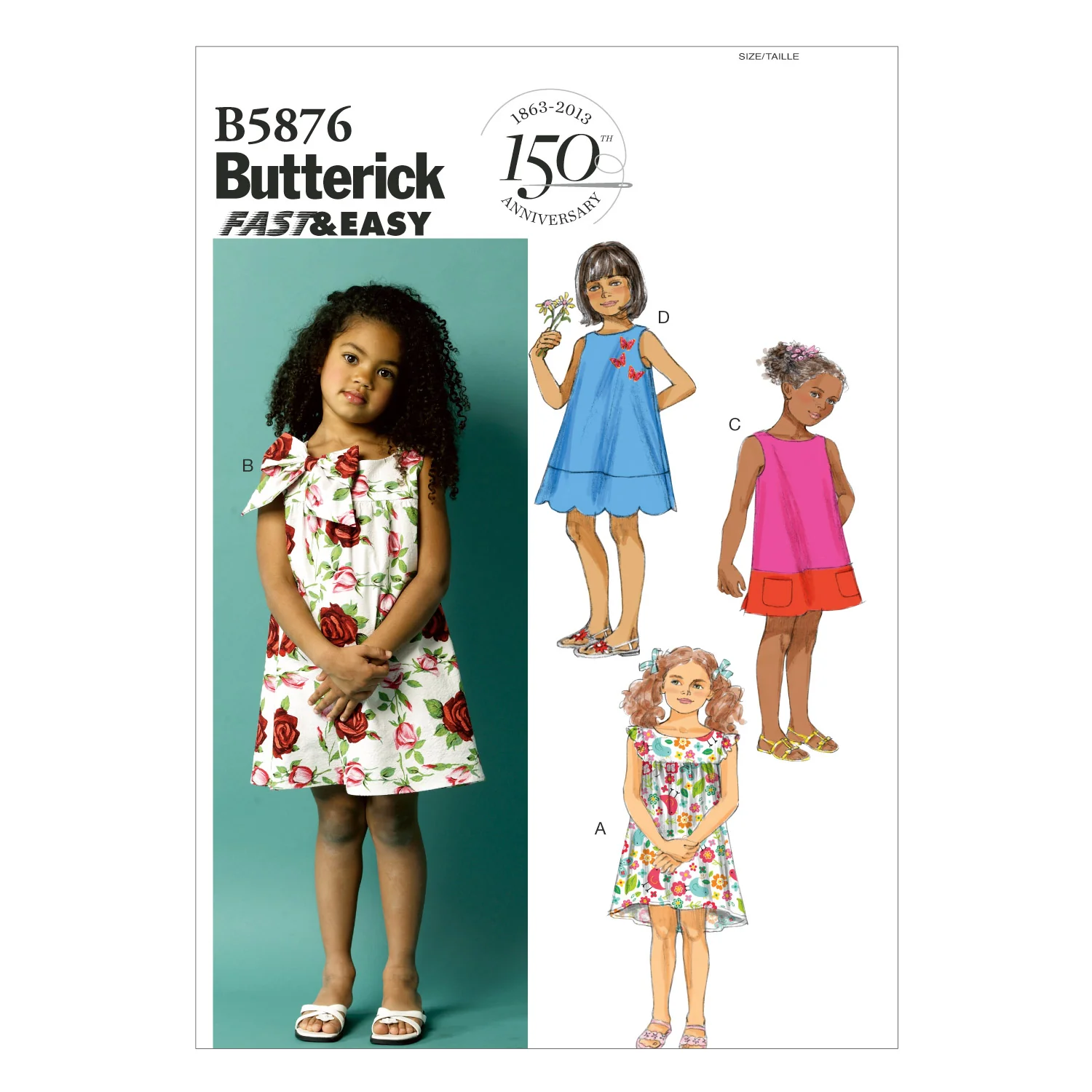 Butterick Baby/Child Dresses B5876 - Image 2