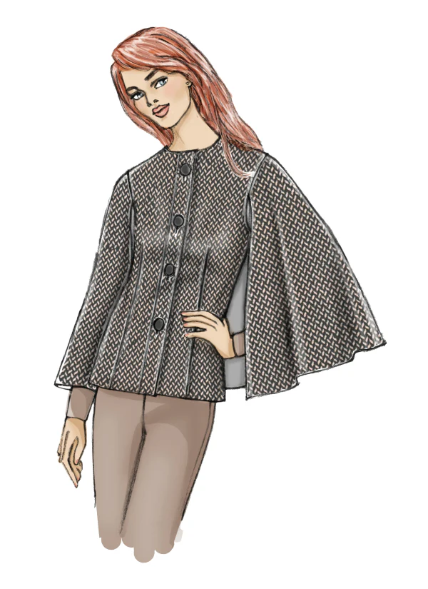 Butterick Cape B6603 - Image 5