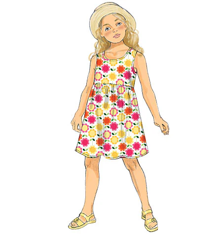 Butterick Child Dresses and Culottes B6202 - Image 5