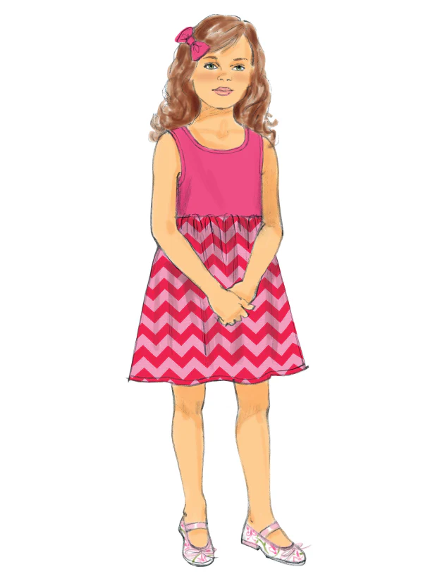 Butterick Child Dresses and Culottes B6202 - Image 6