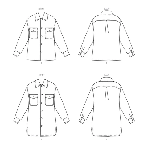 Butterick Child/Teen/Adult Jacket/Shackets B6916 - Image 9