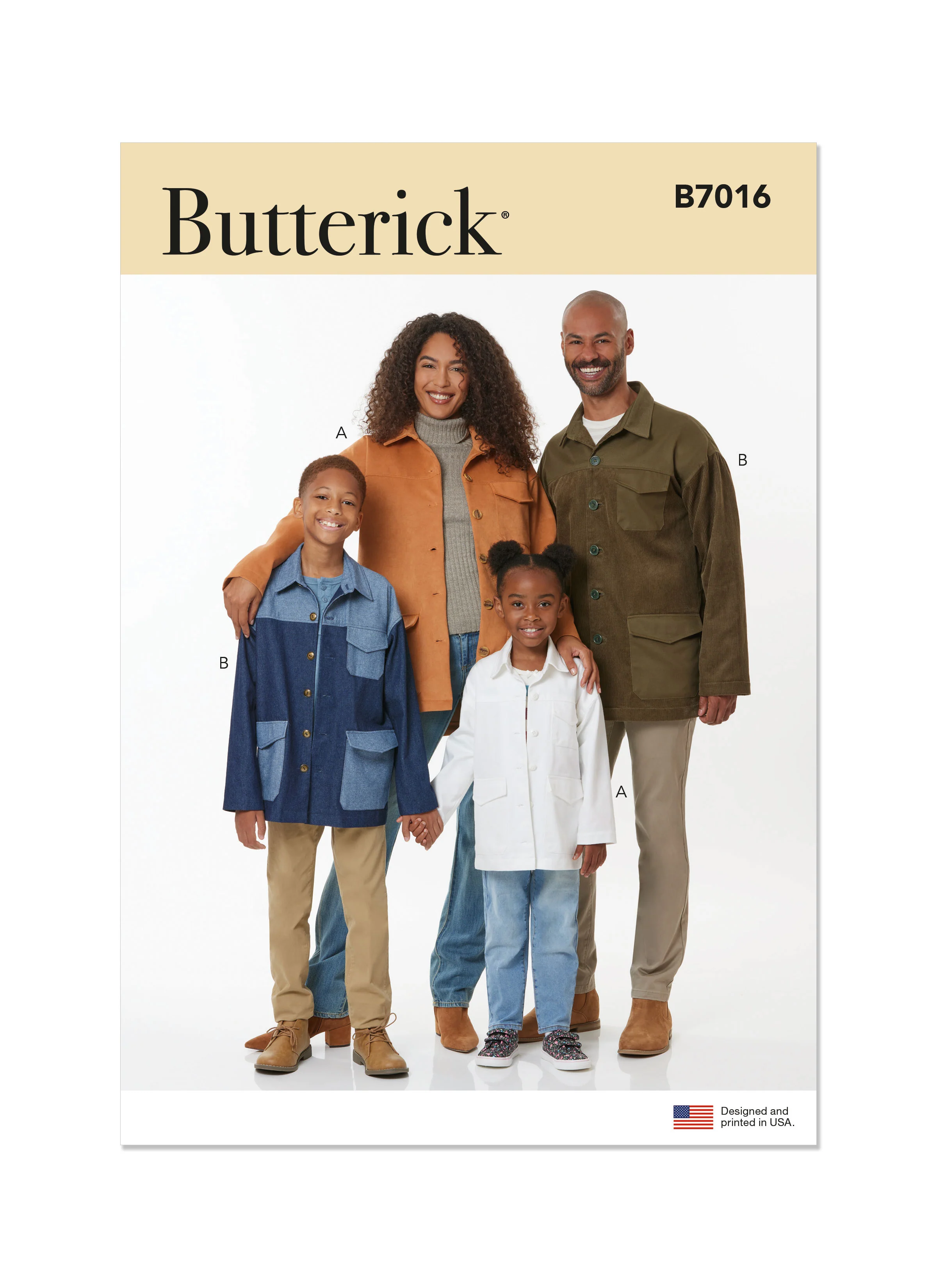 Butterick Child/Teen/Adult Jackets B7016 - Image 2