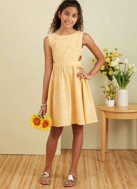 Butterick Child/Teen Dress, Jumpsuit and Romper B6908 - Image 3