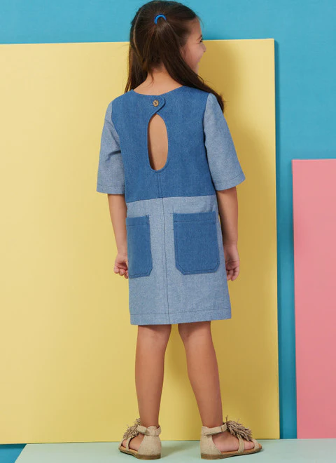 Butterick Child/Teen Dress, Romper B6937 - Image 5
