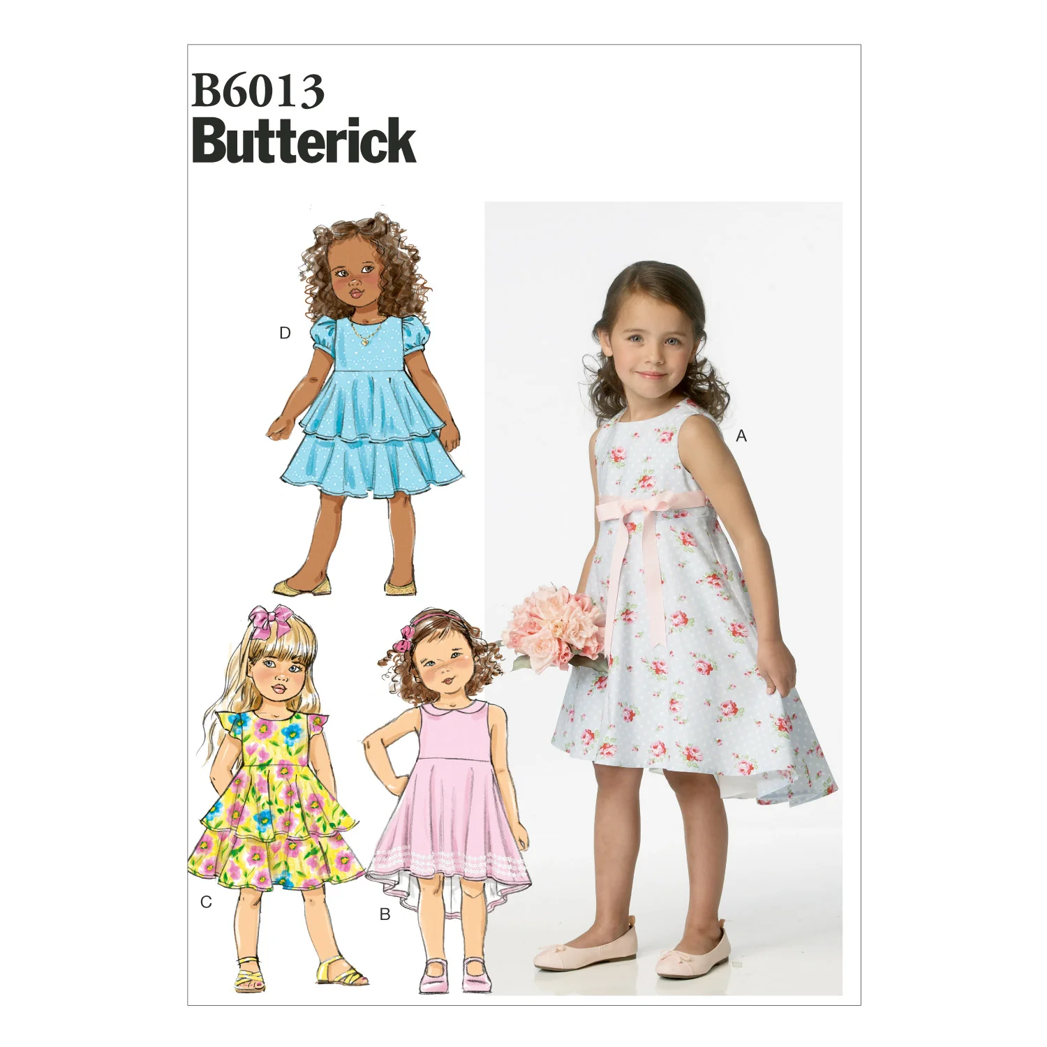 Butterick Children's Dress B6013 - Image 2