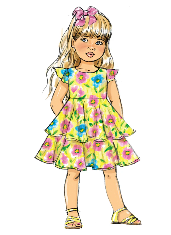Butterick Children's Dress B6013 - Image 8