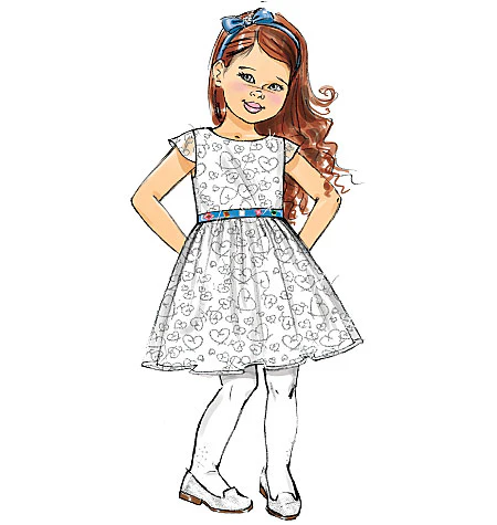 Butterick Children's Dress B6201 - Image 4