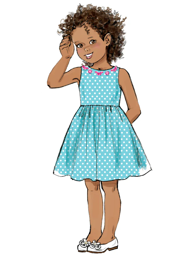 Butterick Children's Dress B6201 - Image 6