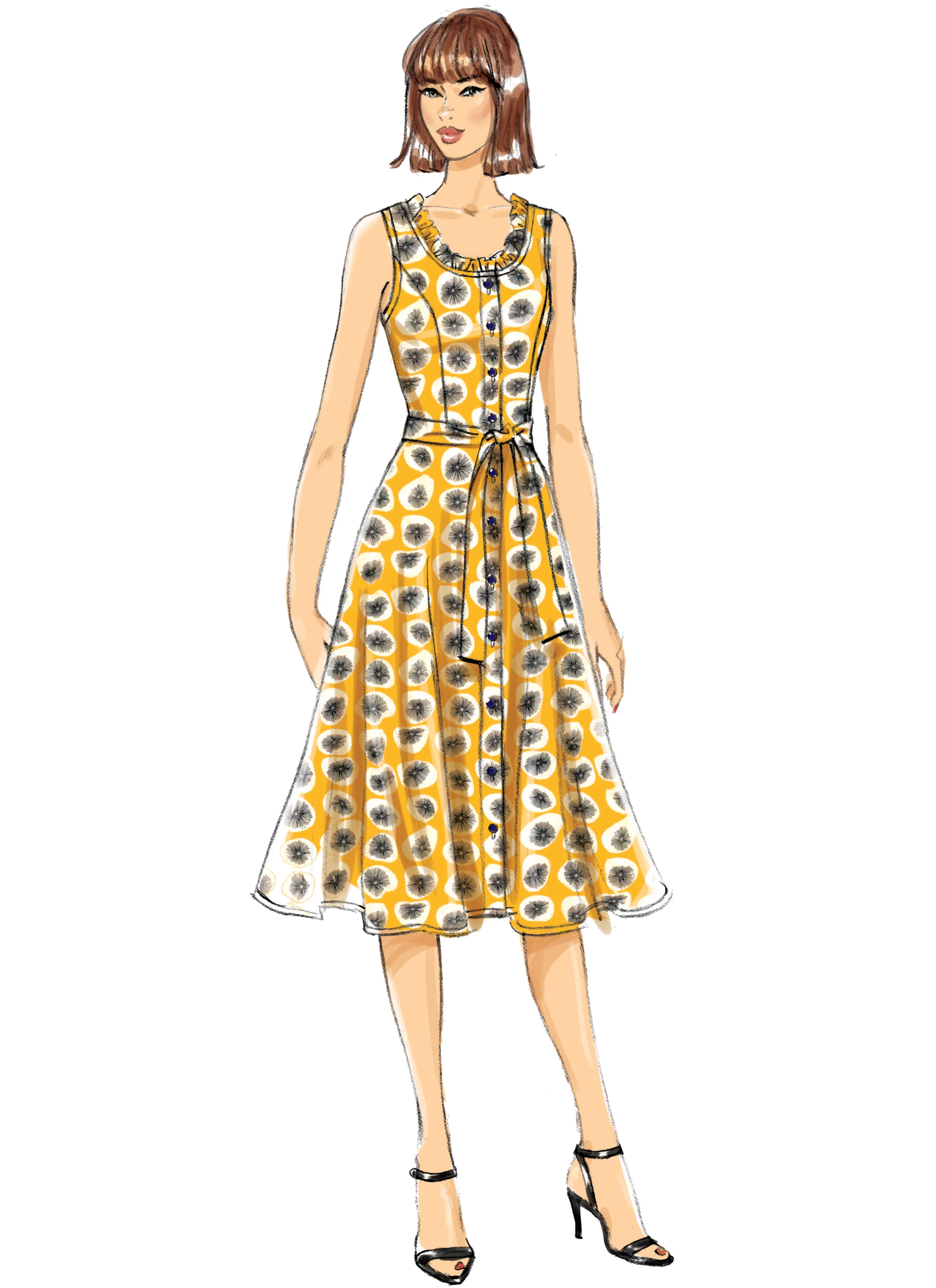 Butterick Dress and Bag B6674 - Image 7