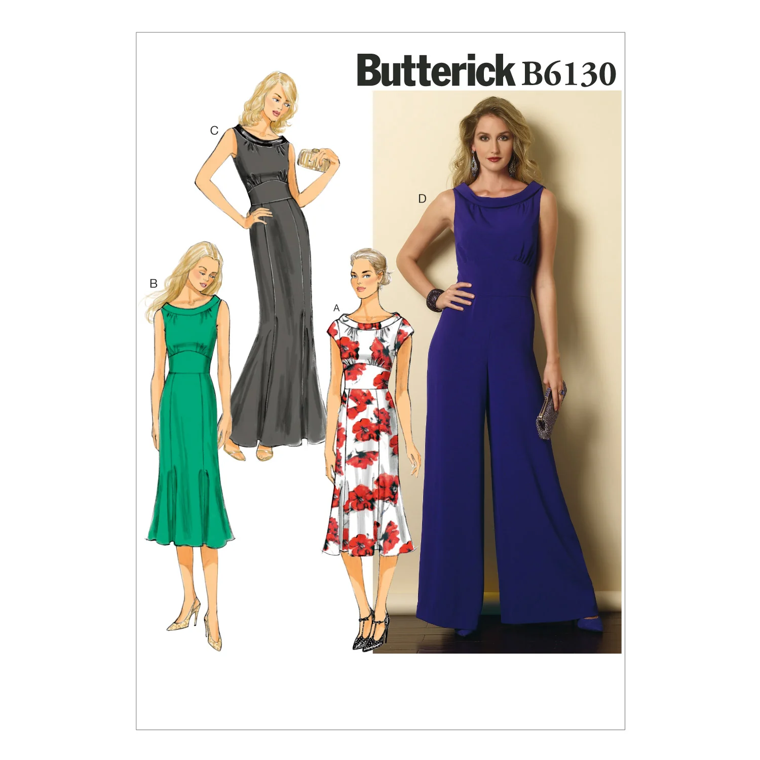 Butterick Dress and Jumpsuit B6130 - Image 2