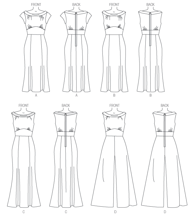 Butterick Dress and Jumpsuit B6130 - Image 9