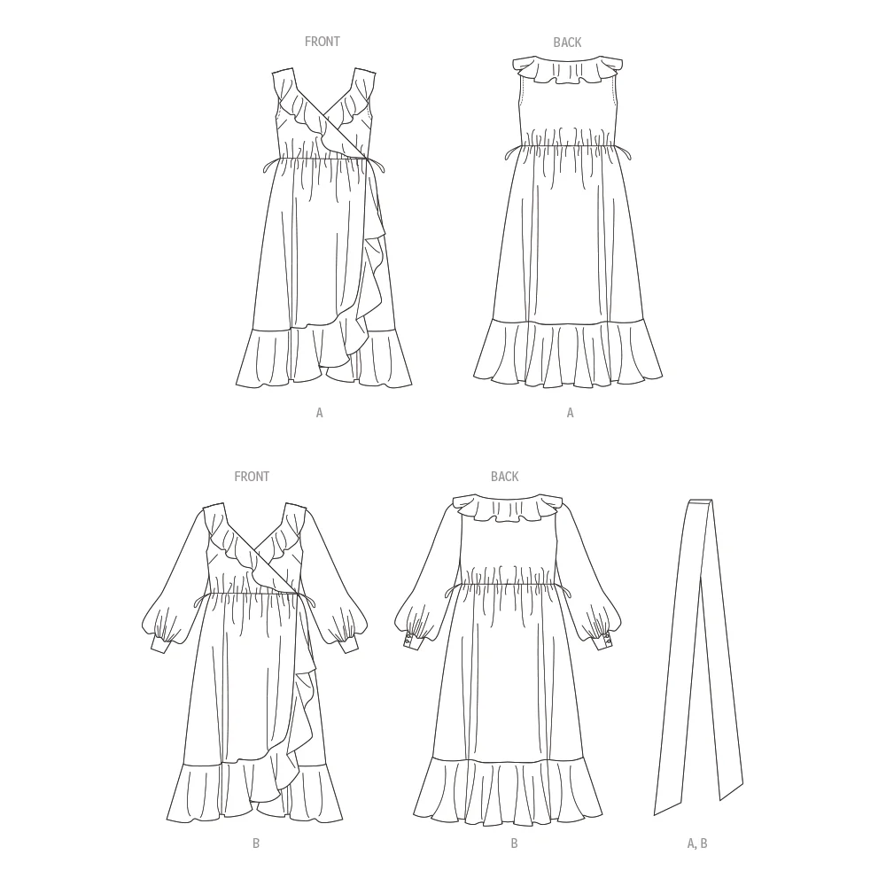 Butterick Dress and Sash B6927 - Image 5
