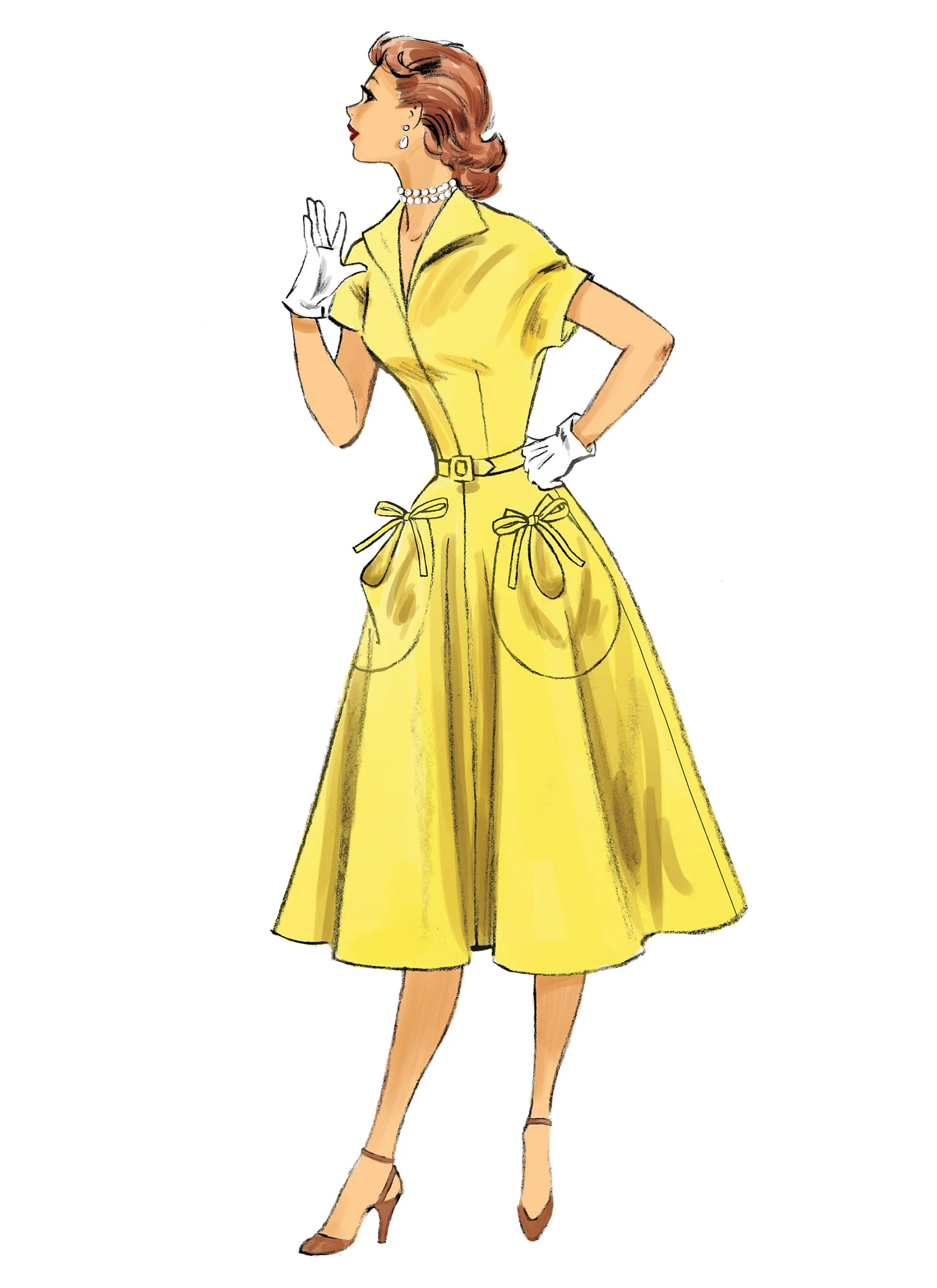 Butterick Dress B6055 - Image 6