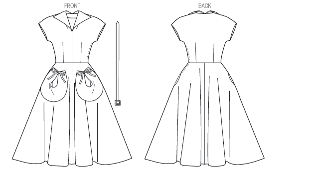 Butterick Dress B6055 - Image 7