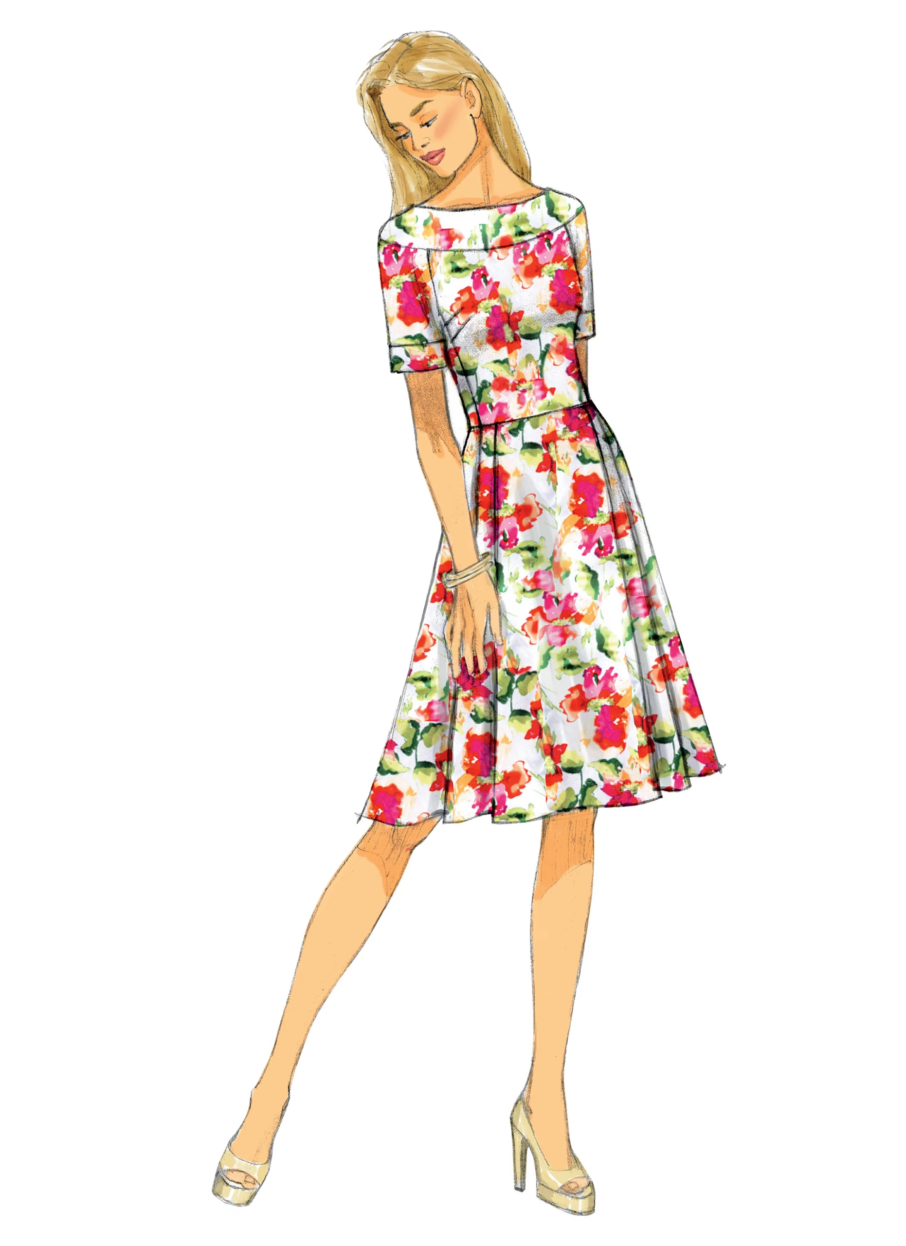 Butterick Dress B6129 - Image 8